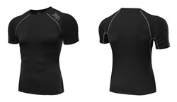 MVP Compression Raglan Tee Компрессионная футболка top5black - фото 6428