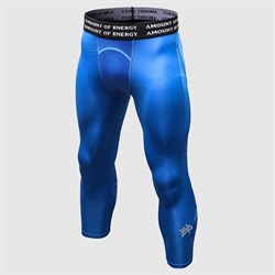 MVP Compression Leggings Mesh 3qtr Компрессионные бриджи 3/4 tight6blue - фото 9788