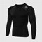 MVP Compression Raglan Longsleeve Компрессионная футболка top7black - фото 6806